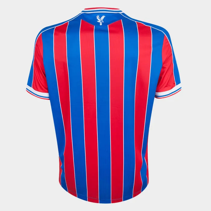Red & Blue Striped Home Style Men’s Football Jersey