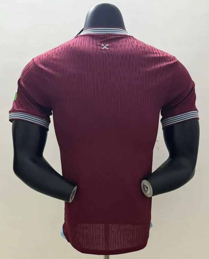 Claret & Blue Replica Style Men’s Football Shirt