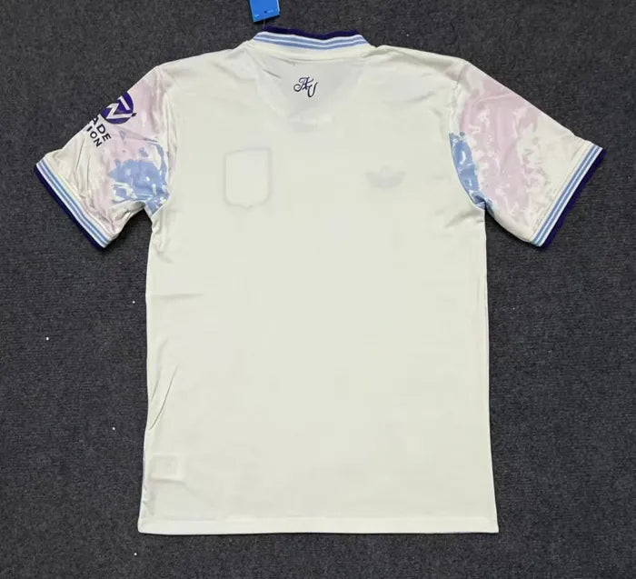 Claret & Sky Blue Replica Style Men’s Football Shirt