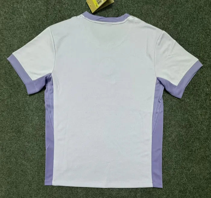 Men’s Blue & White Striped Home Style Football Jersey