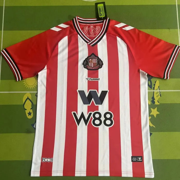 Men’s Red & White Home Style Football Jersey 25/26