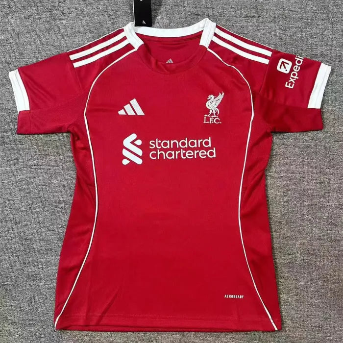 Men’s Red Long Sleeve Football Jersey – Home Style