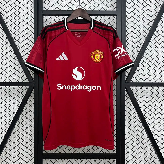 Men’s Red Home Style Football Jersey 25/26