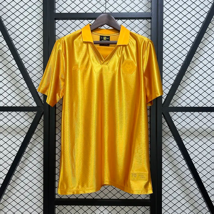 Men’s Gold & Black Matchday Football Jersey